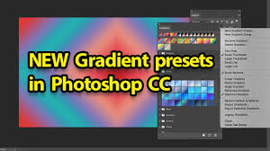 Как сделать градиент в photoshop. Photoshop Gradient Presets 2020 New Feature Guide Tutorial Youtube
