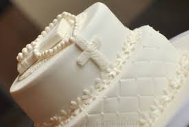 Pasteles para bautizo blanco con dorado. Pastel Azul Con Dorado Bautizo Novocom Top