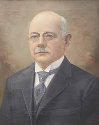 JOHN BUNN. Male portrait. Oil