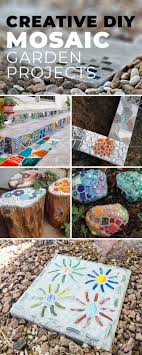 Creative Diy Mosaic Garden Projects Creative Garden Mosaic Projects Mosaikgarten Mosaik Diy Kieselmosaik