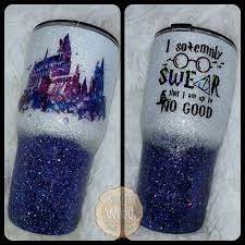 Pin By Gina Martinez On Tumblers Harry Potter Cups Glitter Tumbler Cups Tumbler Cups Diy