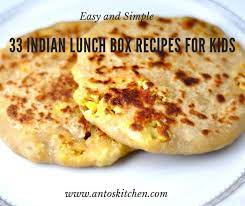 35 Indian Lunch Box Recipes For Kids Anto S Kitchen Lunch Box Recipes Recipes Kids Cooking Recipes