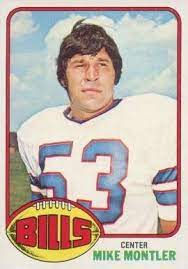 Montler was an american football offensive lineman who played ten seasons in the american football league and in the national football league for the boston/new. Mike Montler Football Cards