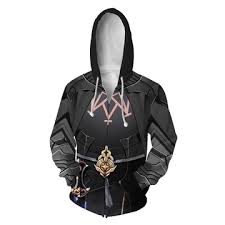 Unisex Byleth Male Hoodies Fire Emblem Three Houses Zip Up 3d Print Jacket Sweatshirt In 2020