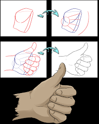Watch this tutorial to learn how to draw a hand giving a thumbs up. Hand Drawing Tutorial In Case I Ever Need To Draw Draw Anime Thumbs Up Full Size Png Download Seekpng