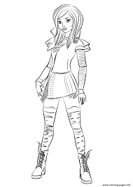 Color in this picture of sofia carson and share it with others today! Descendants 3 Coloring Pages