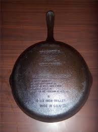 Wagner Wagner S 1891 Original Cast Iron Cookware 10 1 2 Skillet Frying Pan Cast Iron Cookware Cast Iron Cookware Set Cast Iron Cooking