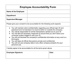 Payment shall be based on time and materials per below: 4 Useful Employee Accountability Templates For Busy Managers