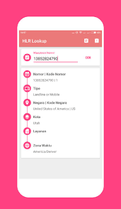 Check the wireless network of a cell phone number. Hlr Lookup For Android Apk Download