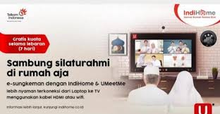 Persyaratan supaya indihome ada di kampung / indihome ke pelosok : Luncurkan E Sungkeman Indihome Bebaskan Biaya Video Conference Pelanggan Untuk Silaturahmi Lebaran