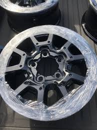 I just put brand new tires on the car. Let S See Powder Coated Stock Rims Toyota Tundra Forum