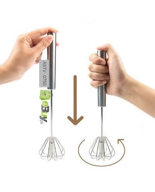 Hand Push Egg Whisk