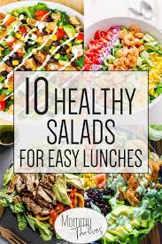 10 Best Salads For Summer Mommy Thrives Salad Recipes Healthy Easy Salad Recipes Healthy Lunch Healthy Chicken Salad Recipe