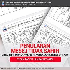 Pkp daerah sandakan sabah berkuatkuasa 17 hingga 30 april 2021. Majlis Keselamatan Negara Negeri Sabah Mkn Memohon Maaf Atas Segala Kesulitan Sila Ikuti Jawatankuasa Pengurusan Bencana Covid 19 Negeri Sabah Untuk Perkembangan Terkini Mengenai Sop Rentas Daerah Facebook