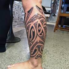 If you're dedicated to getting the most masculine ink possible and maximizing this canvas, then definitely consider a leg sleeve. Tribal Tattoos Calf Muscle Nice