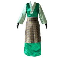 Tibetan Women's Traditional Dress Chupa ...