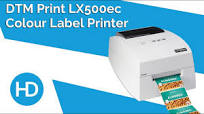See the DTM Print LX500ec Colour Label Printer in Action | HD Labels