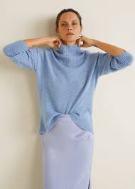 Online Fashion Sweaters For Women Pullovers Outfit Blue Sweater Outfit