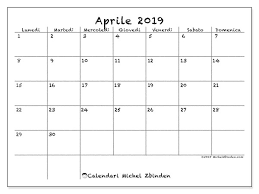 Calendari Aprile 2019 Ld Michel Zbinden It