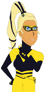 In optigami, marinette unifies the bee miraculous with the ladybug miraculous and temporarily becomes lady bee. Queen Bee Miraculous Ladybug By Nightmareonelmstfan On Deviantart