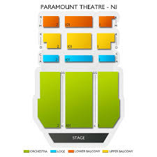 Paramount Theatre Asbury Park 2019 Seating Chart