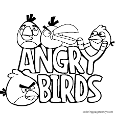 Sign up for expressvpn today we may earn a commission for purchases using our links. Angry Birds Title Poster Coloring Pages Angry Birds Coloring Pages Coloring Pages For Kids And Adults