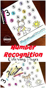 Collection of solutions coloring pages numbers 1 5 for your. Free Preschool Summer Number Recognition Coloring Page Worksheets