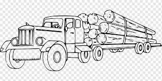 Please see the picture colection below to download more about truck and trailer coloring pages Peterbilt Logging Truck Semi Trailer Truck Lumberjack Truck Angle Truck Mode Of Transport Png Pngwing