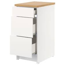 Petite casserole en verre pour faire cuire, petite profondeur d'acuité. Knoxhult Element Bas Avec Tiroirs Blanc Ikea