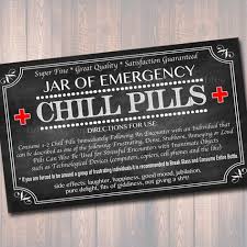 Professional Birthday Gift For Boss Male Chill Pills Label Chalkboard Label Gag Gift Professional Etsy Chill Pills Label Gifts For Boss Male Chill Pill