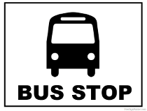 Check spelling or type a new query. Printable Road Signs Print Highway And Street Signs In 2021 Bus Stop Sign Sign Printing Road Signs