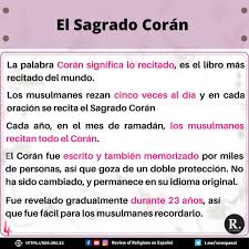 El libro sagrado de los musulmanes; La Biblia Y El Coran Similitudes Y Diferencias Review Of Religions En Espanol