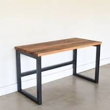Reclaimed Wood Desk Industrial Reclaimed Wood Desk Modern Etsy Wood And Metal Desk Wood Furniture Plans Reclaimed Wood Desk