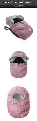 7am Enfant Car Seat Cocoon Infant Car Seat Cover Micro Fleece Lined With An Elasticized Base Metallic With Images Awesome Baby Gear Infant Car Seat Cover Baby Car Seats