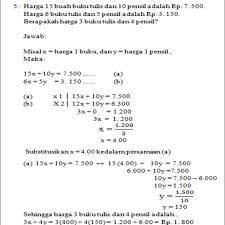 Soal cerita spltv dan penyelesaiannya. Soal Cerita Spldv Cara Golden