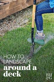 How To Landscape Around A Deck For A Backyard You Ll Be Excited To Show Off Landscaping Around Deck Landscaping Around Patio Deck Landscaping