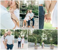 Jaden + Blake WRAL Azalea Garden Engagement Photos
