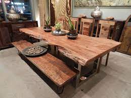 Freeform Dining Table In Acacia Wood With Chrome Legs Wood Dining Table Furniture Dining Table Freeform Dining Table