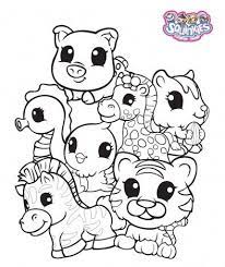 More 100 images of different animals for children's creativity. Squinkies Coloring Pages Cartoon Coloring Pages Cute Coloring Pages Coloring Pages