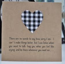 It should be a show of support and concern. Sensitive Handmade Sympathy Card Sympathy Cards Handmade Sympathy Cards Condolence Card