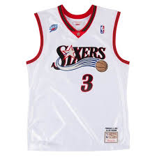 Get all the top 76ers fan gear for men, women, and kids at sixersshop.com. Allen Iverson 2001 02 Authentic Jersey Philadelphia 76ers Mitchell Ness Nostalgia Co