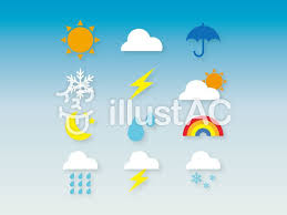 お天気アイコン 無料素材 ベクター アイコン シンプル イラストac イラスト フリー 商用利用 おしゃれ かわいい 天気 マーク イラスト イラスト 天気
