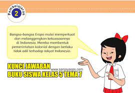 Kunci Jawaban Buku Siswa Tema 7 Kelas 5 Halaman 22 24 25 26 28 Buku Belajar Kunci
