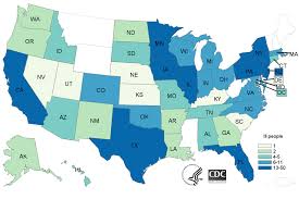 The public health agency of canada collaborated with provincial public health partners, the canadian food inspection agency and health canada to investigate an outbreak of salmonella infections. Map Of Reported Cases Multidrug Resistant Salmonella Infections Linked To Raw Turkey Products July 2018 Salmonella Cdc