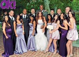 Khloe Kardashian Wedding Love The Colors Of The Bridesmaid Dresses The Styles Khloe Kardashian Wedding Dress Kardashian Wedding Las Vegas Wedding Dresses