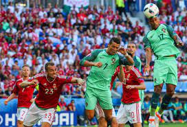 Kapott egy beadást sallaitól és a védőjét. The Best 19 Portugal Magyar Meccs