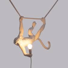 Ceiling Swinging Monkey Lamp England At Home Swinging Monkey Lamp Led Light Bulb