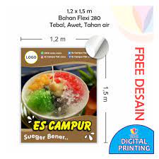 Contoh desain banner atau spanduk es kelapa muda contoh resep ku ini cuaca panas di jakarta coba mampir 6 kedai es campur legendaris dapatkan inspirasi untuk banner es campur cdr erlie decor jual cetak spanduk banner cepat bahan korea ori jakarta timur desain ratuseo com serupa tapi tak sama es campur es teler es oyen dan sop buah Spanduk Es Campur Ukuran 1 2 M X 1 5 M Free Desain Shopee Indonesia