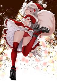 Every 20s, 30% (60%) chance to increase own firepower by 20% (40%) for 10s. Gibun Azur Lane Montpelier Azur Lane Ass Christmas Dress Heels Pantsu Skirt Lift Thighhighs 596997 Yande Re