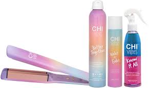Hair products offers a full line of hair care products, black hair care products and hair accessories including shampoo, conditioner, clippers, flat irons, hair dryers, hair growth, vitamins, curling irons and many more personal care items. Chi Vibes Chi Haircare Professional Hair Care Products